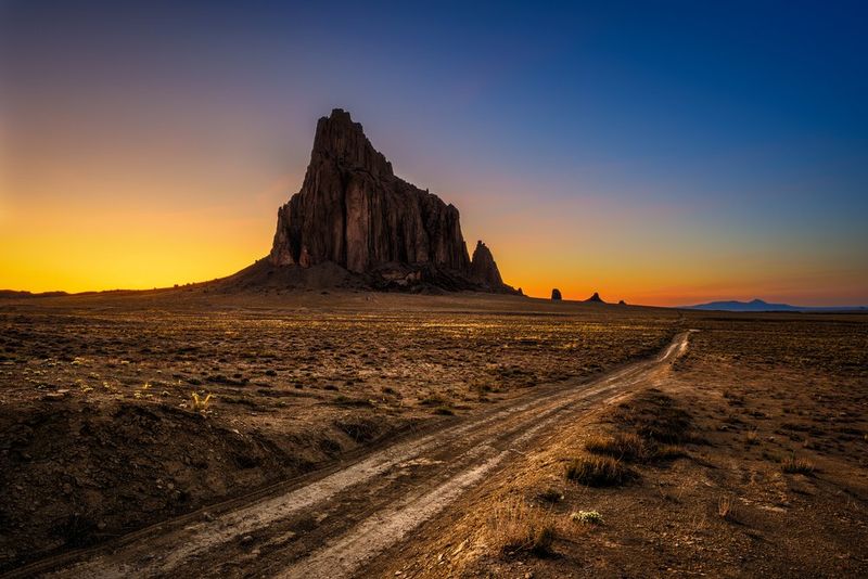 Soil Damage at Shiprock Formation on Navajo Nation Land