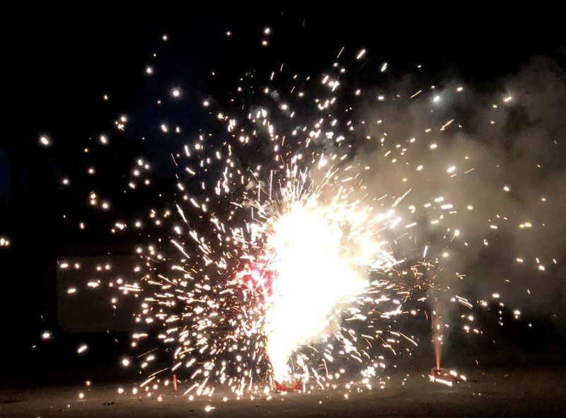 Holiday fireworks and hidden microplastics