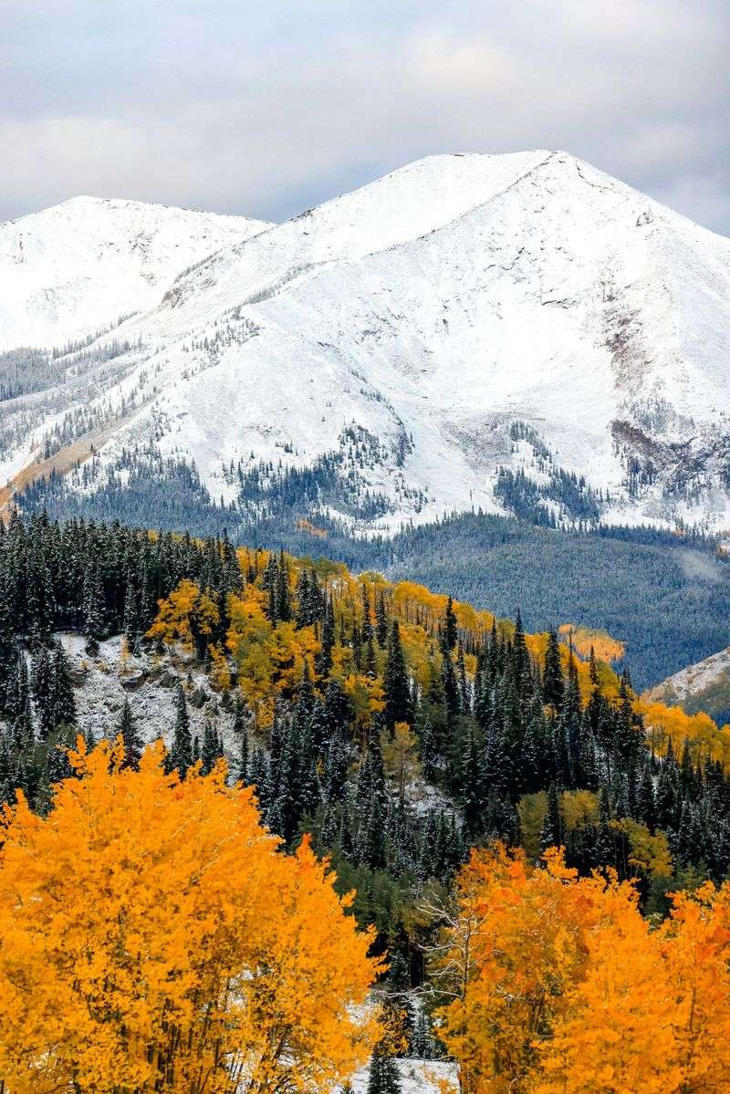 Mountain Resorts Often See Snow Before Halloween