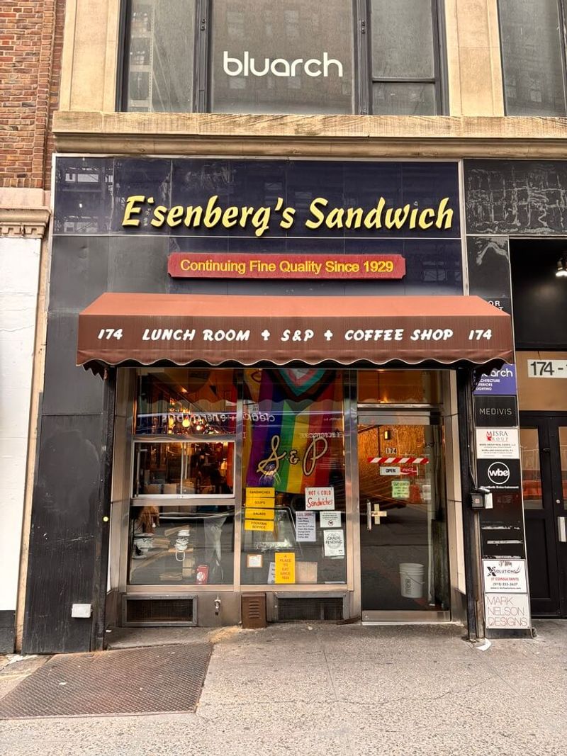 Eisenberg's Sandwich Shop – New York, NY