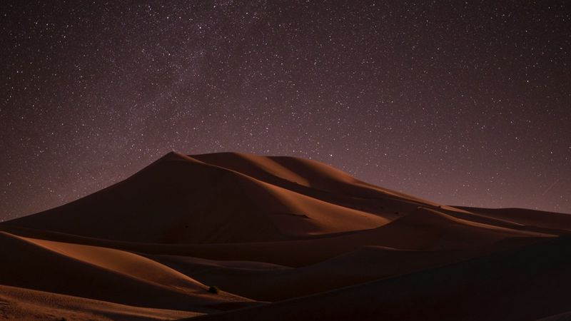 It Gets Shockingly Cold At Night