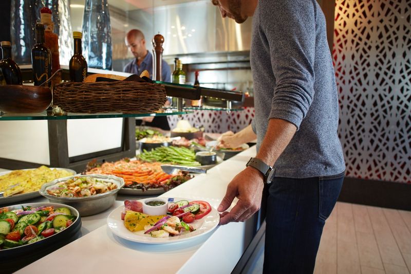 Full Salad Bar and Hearty Sides