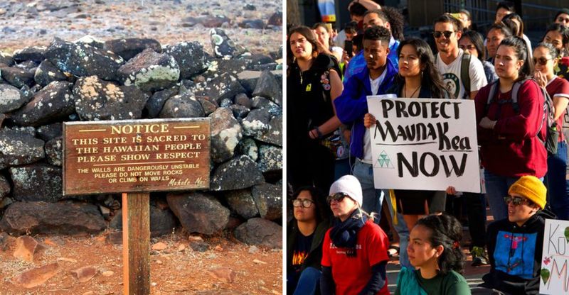 Disrespecting Local Culture and Sacred Sites