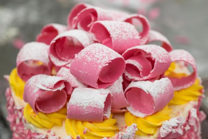 Indulge in the Famous Pink Champagne Cake
