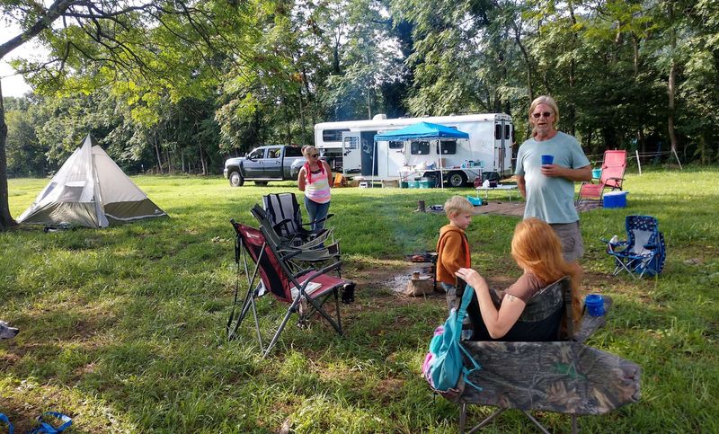 Enjoy Live Music Around a Campfire