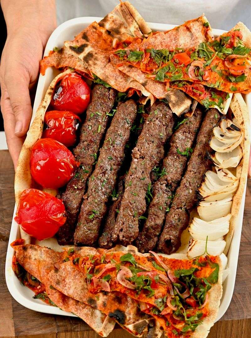 Kabobs and Grilled Meats Drawing Food Lovers