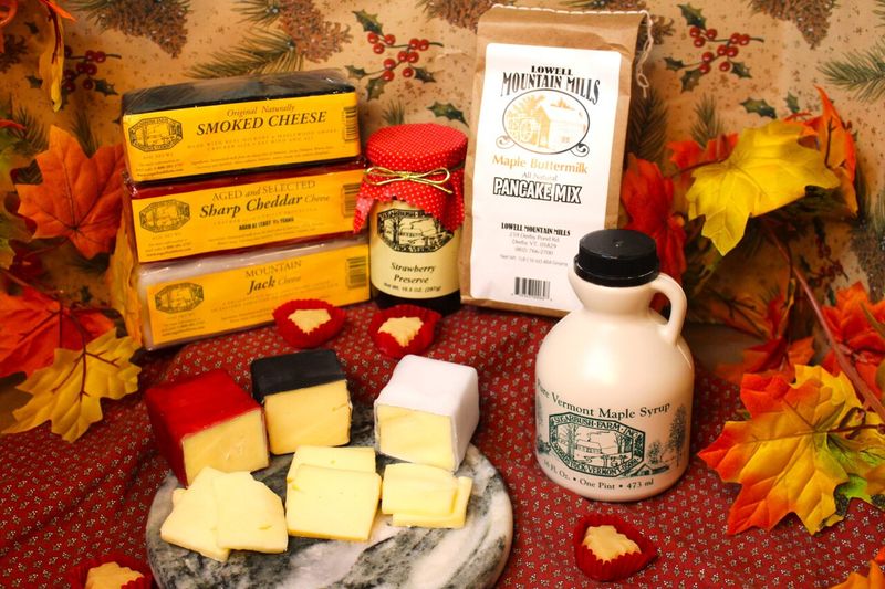 Local Cheese & Maple Syrup