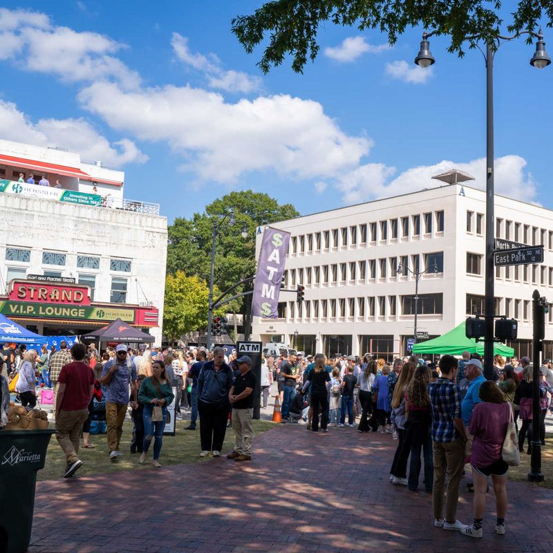Quiet Town Squares Now Bustling Attractions