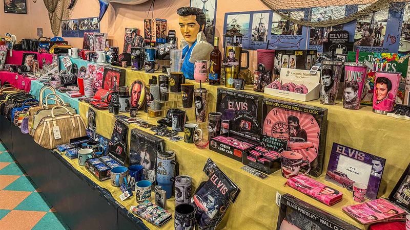 Impressive Gift Shop and Memorabilia Collection