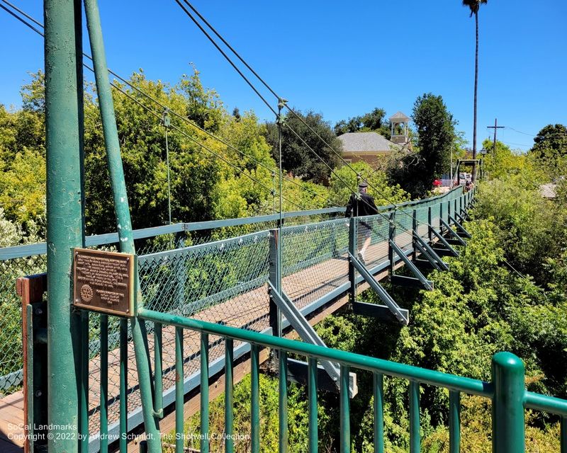 The Famous Swinging Bridge