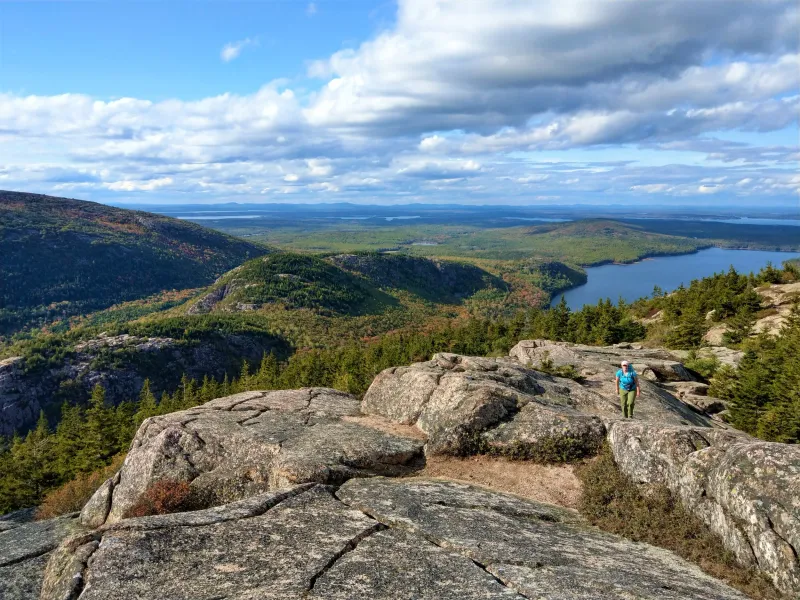 Rushing Through Acadia National Park