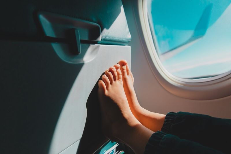 Feet Up, Fines Down: What Happens When You Cross The Line