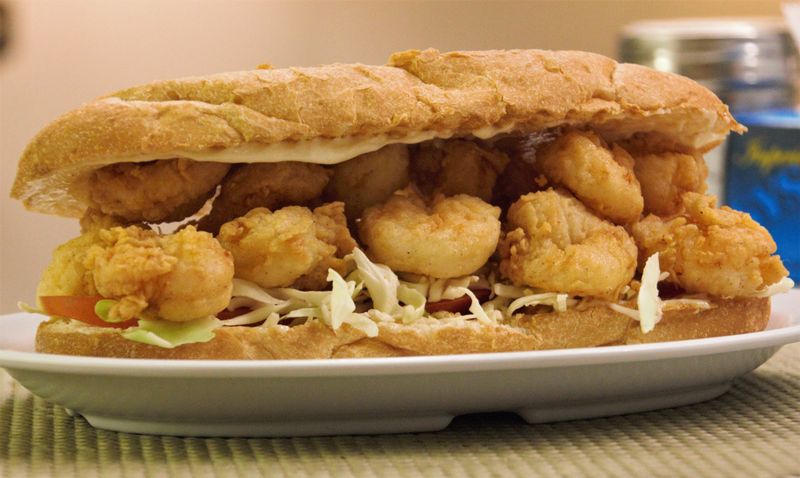 The Star of the Menu: Shrimp Po' Boy Perfection