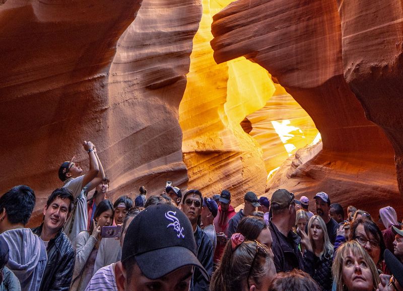 From Quiet Paths To Crowded Lines
