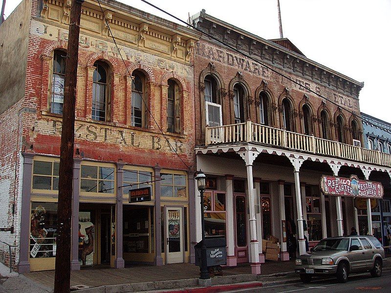 Old mining towns show their age