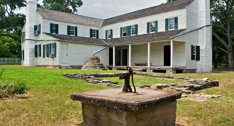 The Ruins at Fanthorp Inn State Historic Site, Anderson