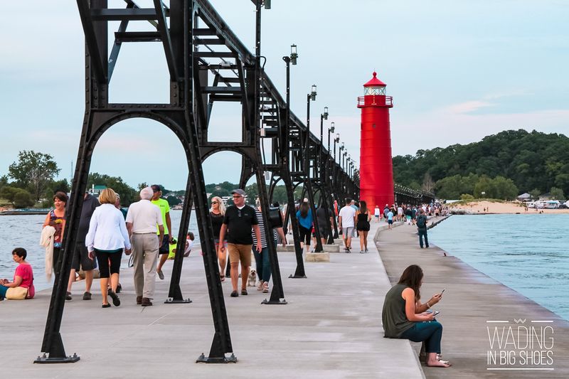 Grand Haven: Boardwalk Mayhem by the Lighthouse