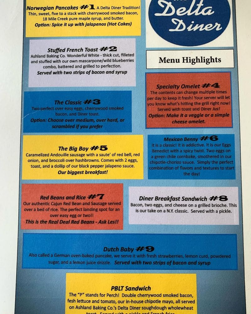 What Their Menu Says About Local Taste