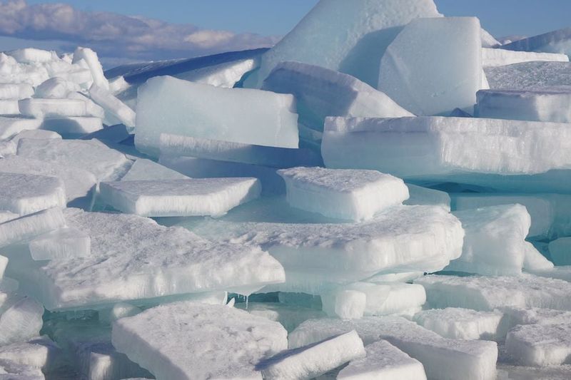 Ice Reefs: Shattered Shoreline Sculptures