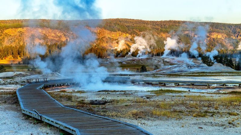 Walking Off Boardwalks Near Geothermal Features