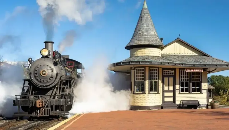 New Hope Railroad (Solebury Township area)