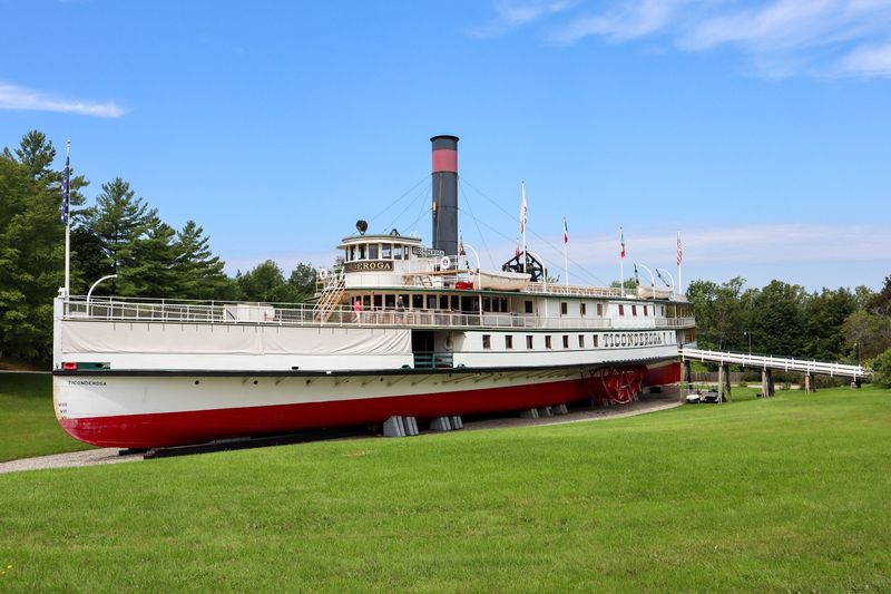 Shelburne, landlocked ship and quirky collections
