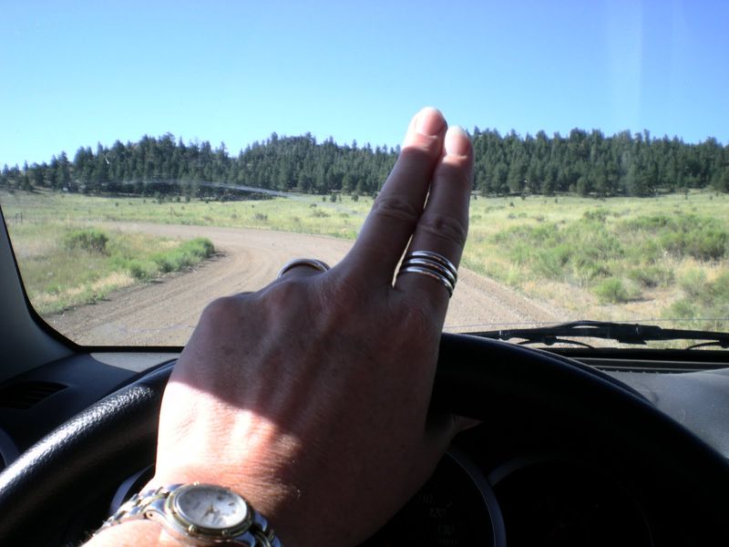 The Two-Finger Wave Is Mandatory