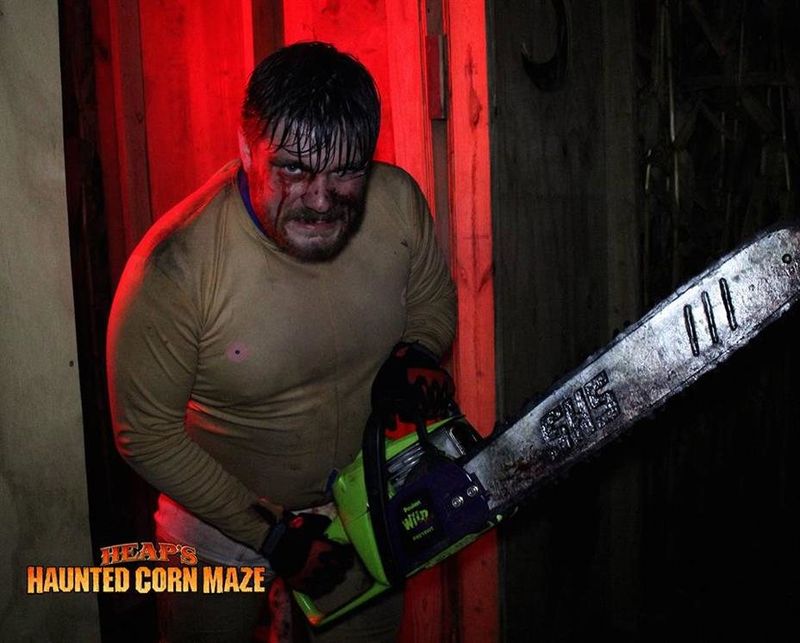 Heap's Haunted Corn Maze & Moonlight Hayrides (Minooka, IL)
