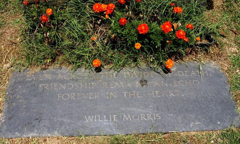 Willie Morris Rests Near the Witch's Grave