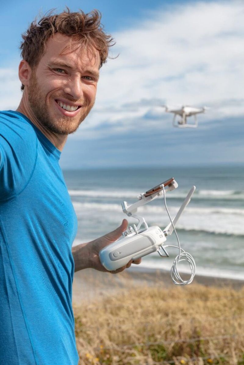 Using Drones in Restricted Areas