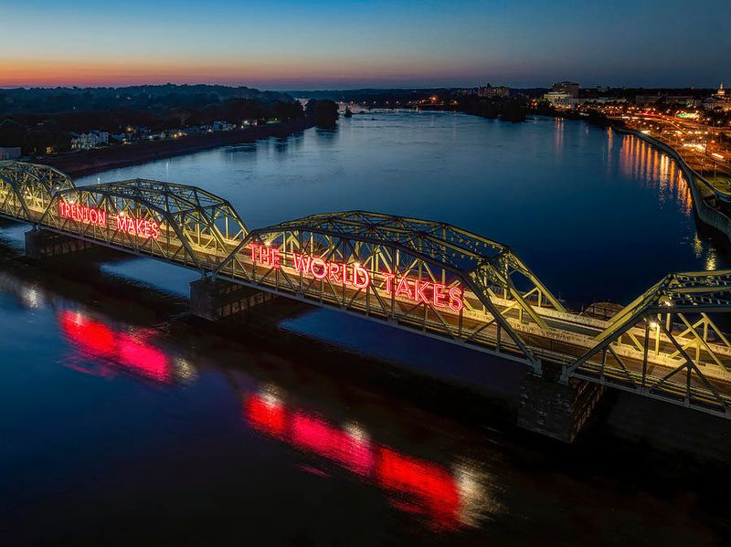 The “Trenton Makes” Bridge Glow-up