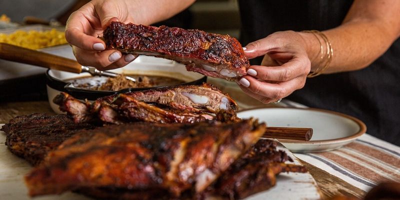 Ribs and Pulled Pork Round Out the Menu