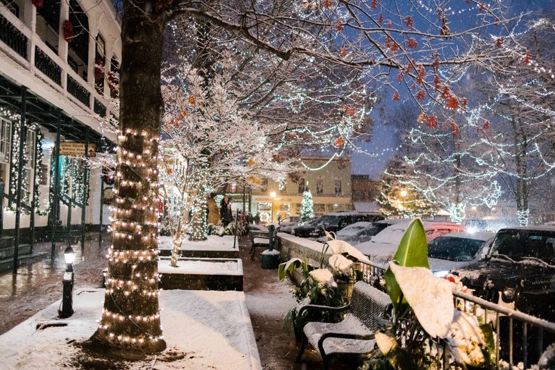 Snowflakes & Strolls: Winter Tourism Warms Up Dahlonega