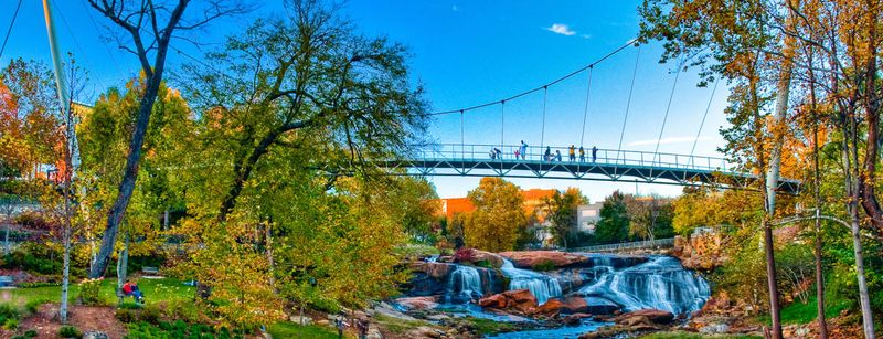 Greenville's Falls Park on the Reedy