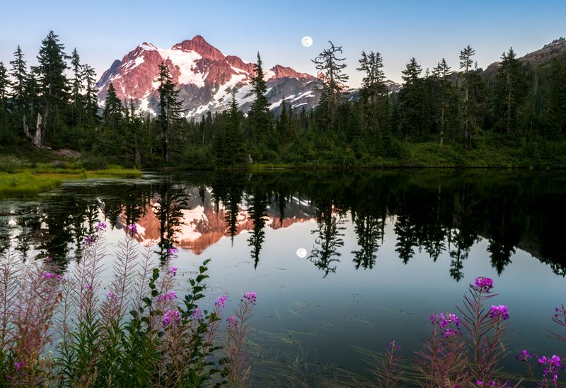 Artist Point At Mount Baker