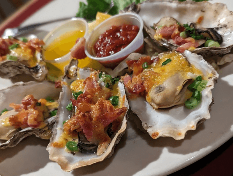 A Full Coastal Menu Selection