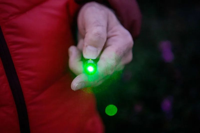 Don’t intimidate with a laser