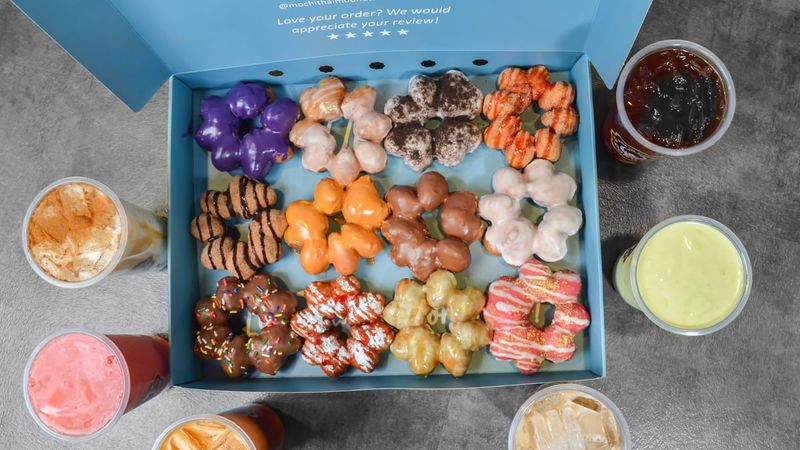Mochi Thai'm Donuts and Boba: Chewy Gluten-Free Delights
