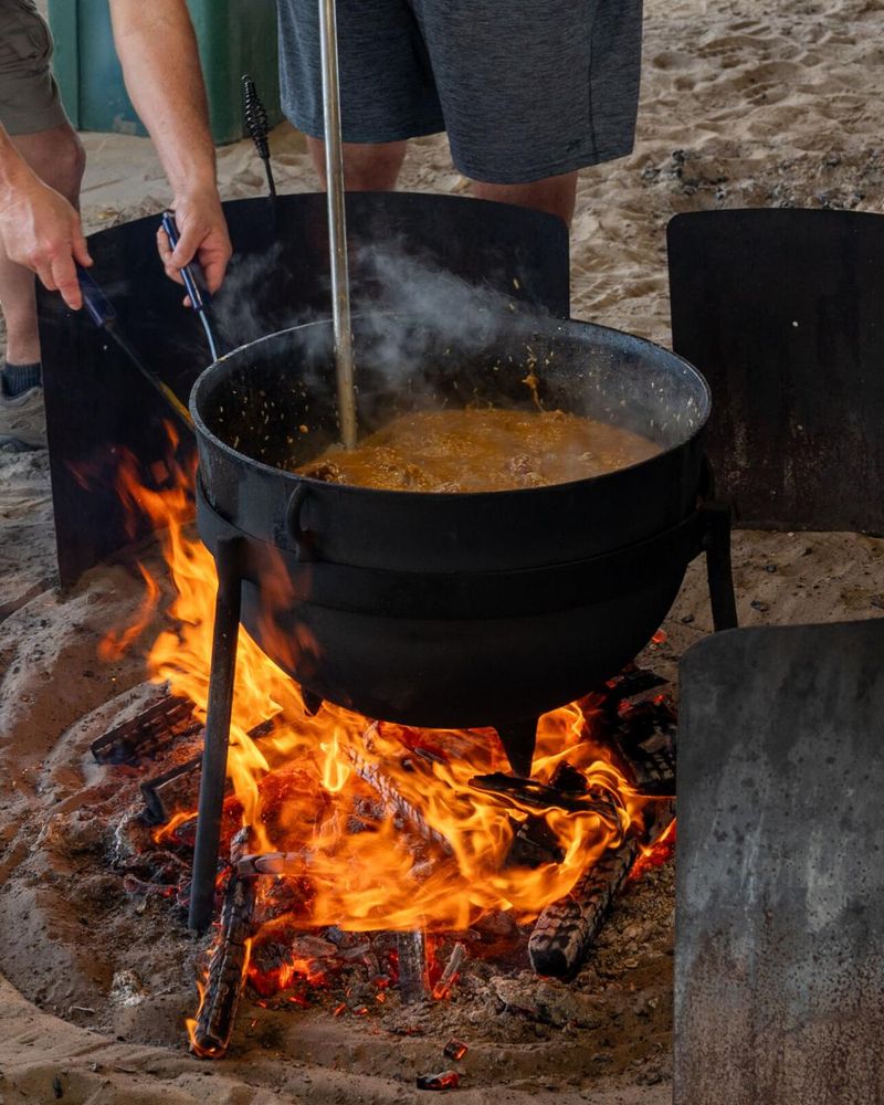 Jambalaya Can Be Cooked Over Open Flames—Even in the Street