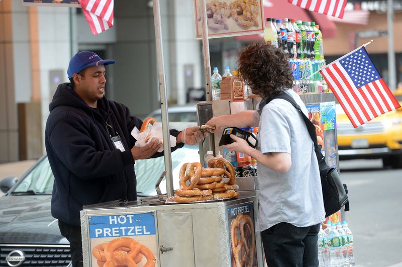 Confusing Street Vendor Interaction