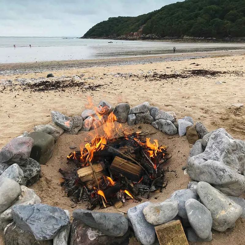 Not Extinguishing the Fire Properly