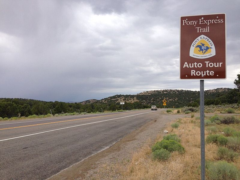 Ancient Pony Express Routes Run Beneath the Pavement