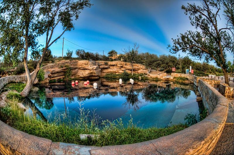 Contaminated Waters at Blue Hole in Santa Rosa