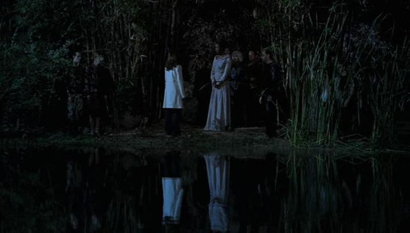 Ghostly Faces in the Water