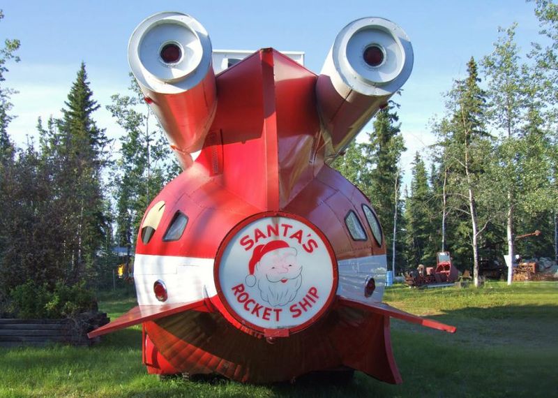 Santa’s Rocket Ship