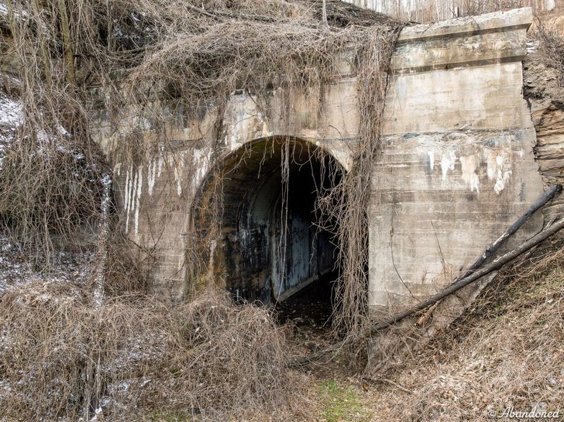 Headlights catch ghosts of old roads