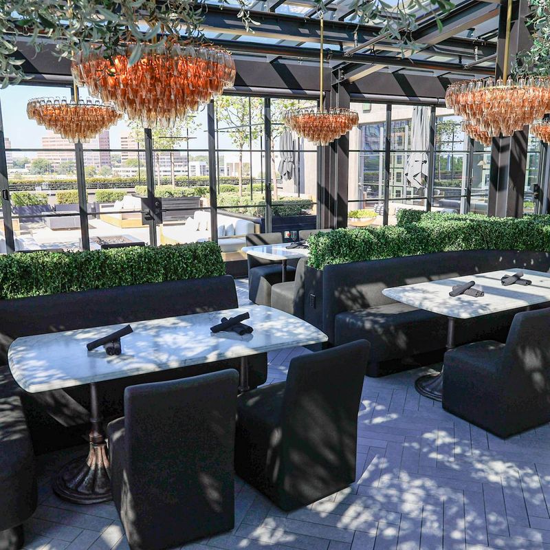RH Rooftop Restaurant at RH Columbus