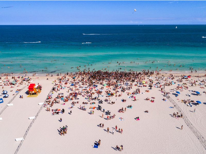 Overcrowded Beaches Losing Their Natural Charm