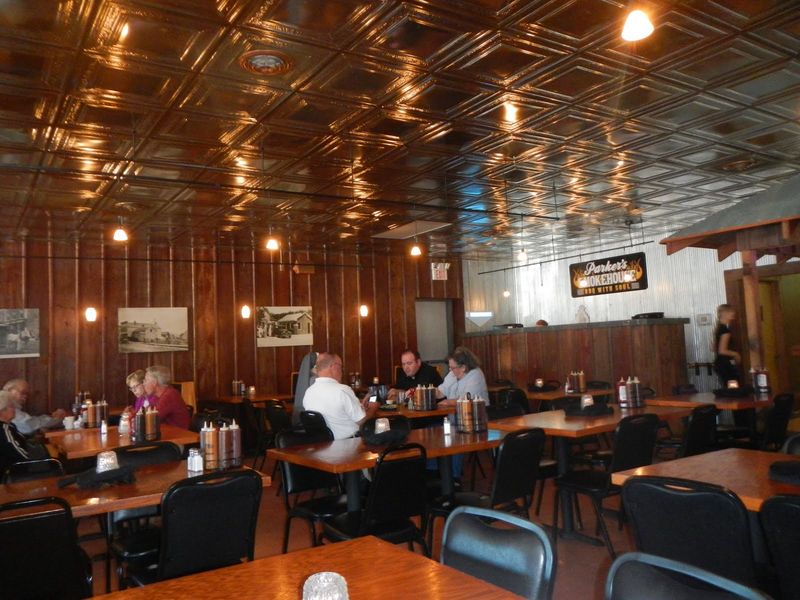 Inside the Warm Glow of the Dining Room