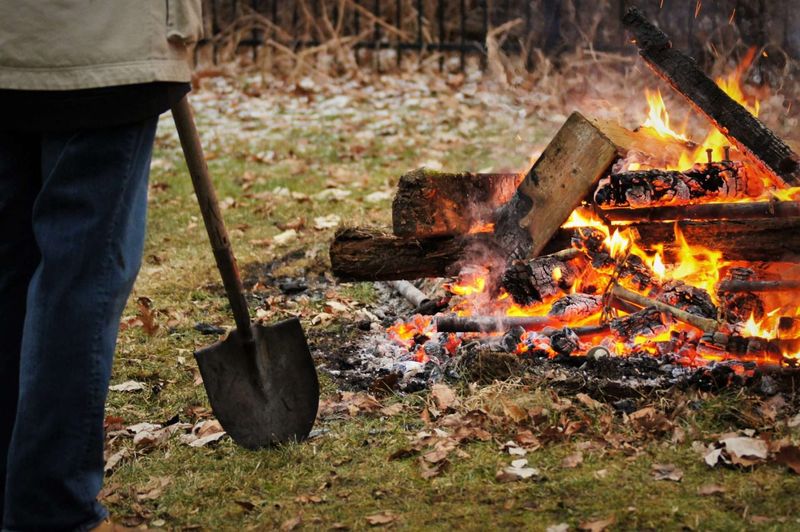 Not Having Fire-Fighting Tools Available